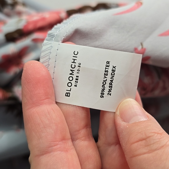 BloomChic Floral Dress - 1X - US 14/16 - NWT - Picture 11 of 16